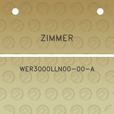 zimmer-wer3000lln00-00-a