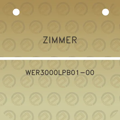 zimmer-wer3000lpb01-00