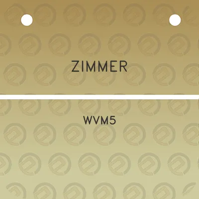 zimmer-wvm5