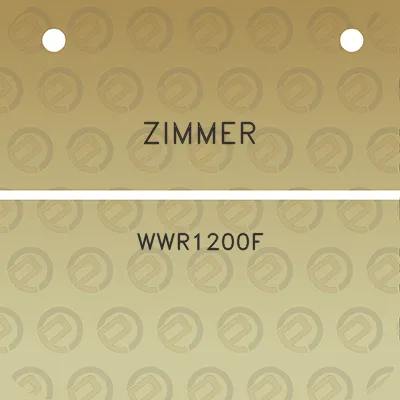 zimmer-wwr1200f