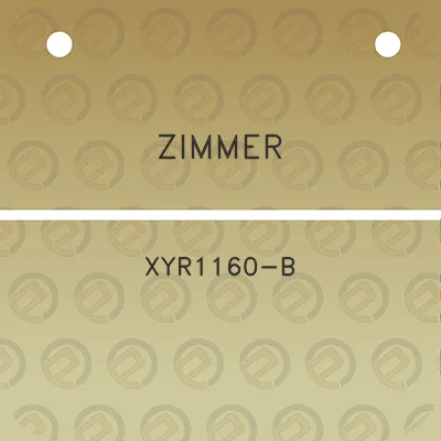 zimmer-xyr1160-b