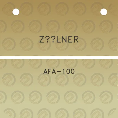 zolner-afa-100