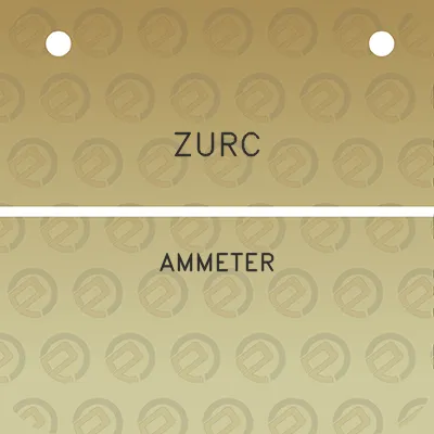 zurc-ammeter