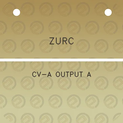 zurc-cv-a-output-a