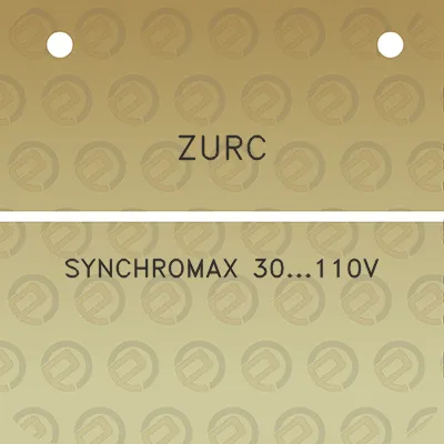 zurc-synchromax-30110v