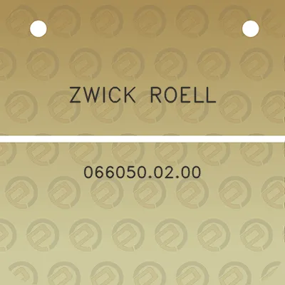 zwick-roell-0660500200