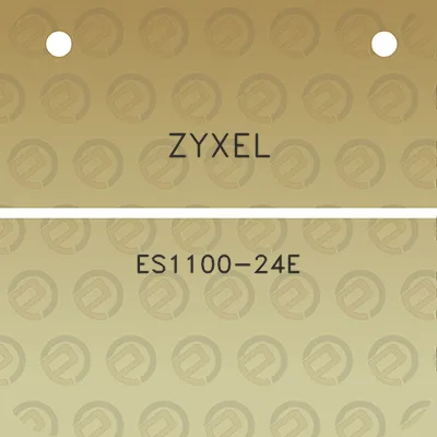 zyxel-es1100-24e